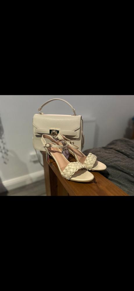 Margot Handbag (Cream) - Customer Photo From Rose Bolger