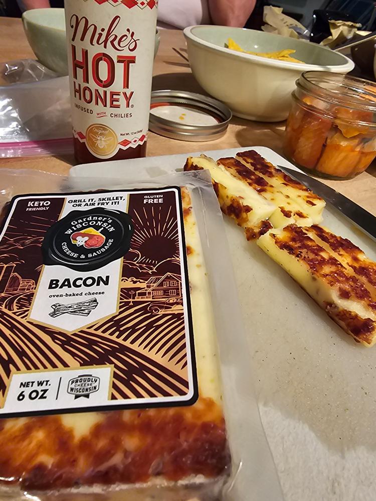 Bacon Oven-Baked Cheese - Customer Photo From Jonathan Lawton