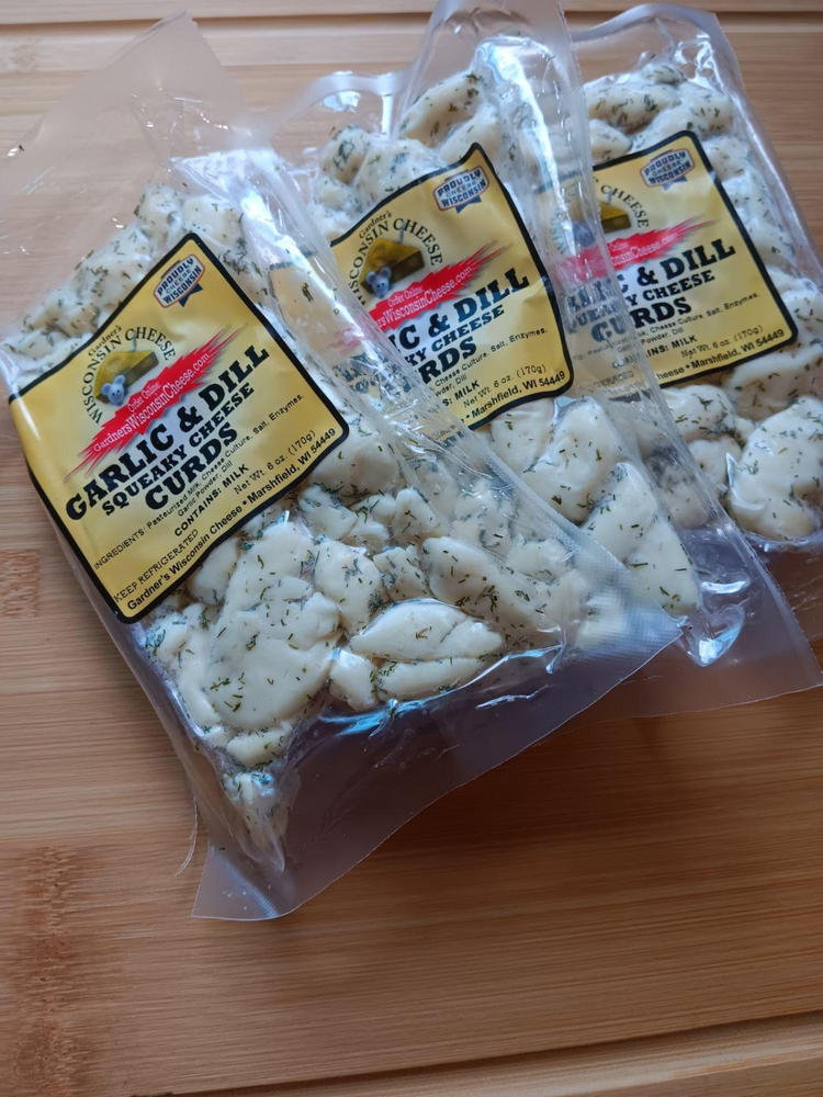 Garlic & Dill Flavored Cheese Curds - Customer Photo From Frank Donk