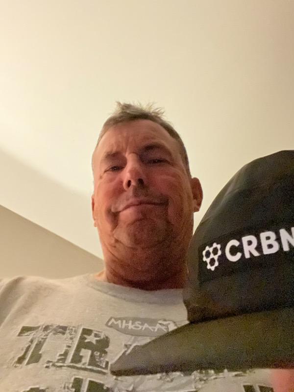 CRBN 5 Panel Runner Hat - Customer Photo From Paul Welch