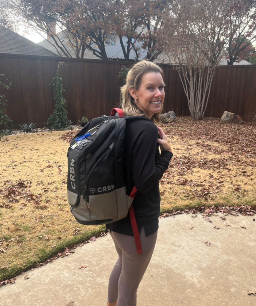 CRBN Pro Team Backpack - Customer Photo From Sheri Mann