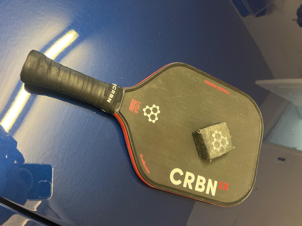 CRBN Pickleball Paddle Eraser™ - Customer Photo From Steven McElroy