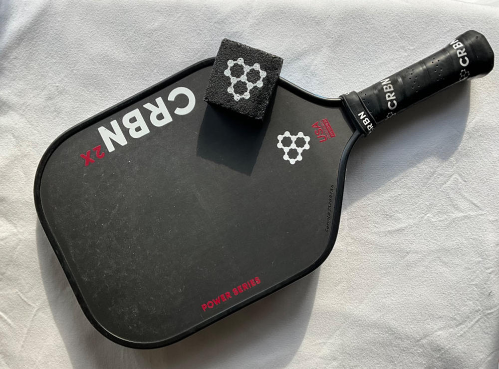 CRBN Pickleball Paddle Eraser™ - Customer Photo From Christian Smith
