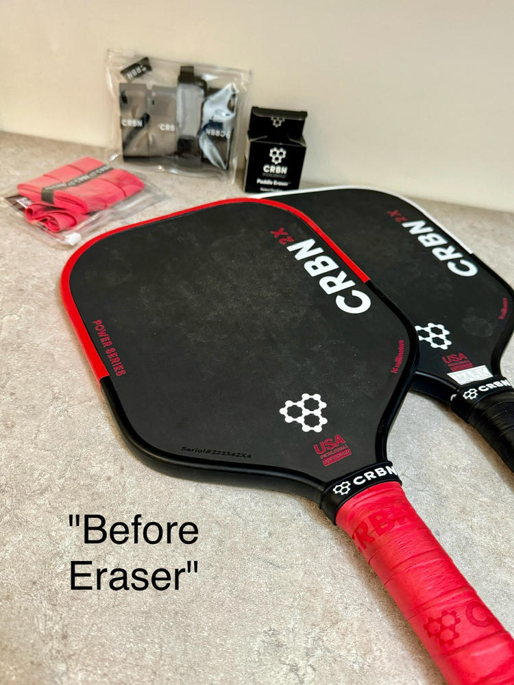 CRBN Pickleball Paddle Eraser™ - Customer Photo From Mark Reynolds