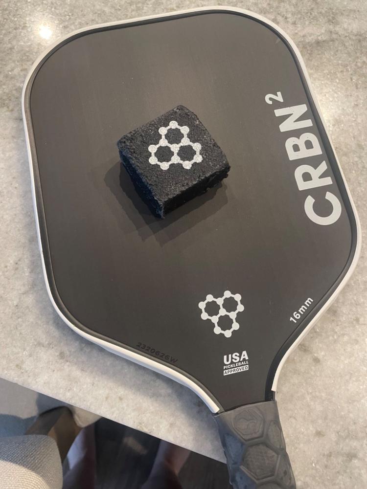 CRBN Pickleball Paddle Eraser™ - Customer Photo From Shelly Schooley