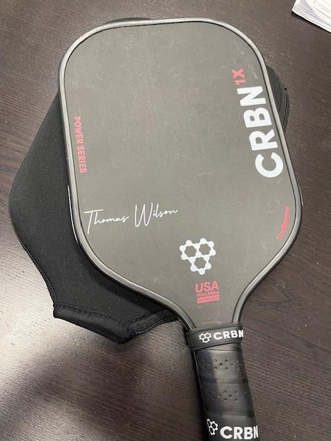 CRBN¹ X Series 12MM Paddle (Thomas Wilson Signature) - Customer Photo From Brian Fosbury