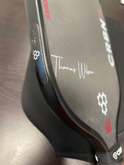 CRBN¹ X Series 12MM Paddle (Thomas Wilson Signature) - Customer Photo From Brian Fosbury