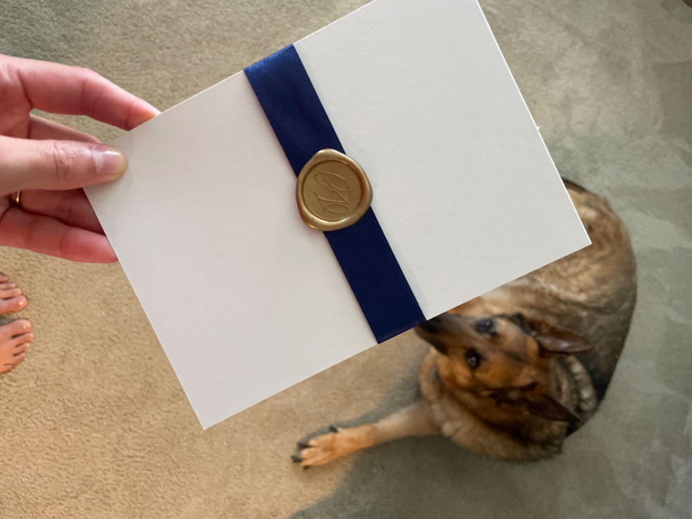 Design Your Own Wax Seals - Customer Photo From Jessica Smith