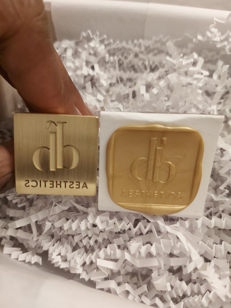 Design Your Own Wax Stamp - Customer Photo From Daryl Blenman
