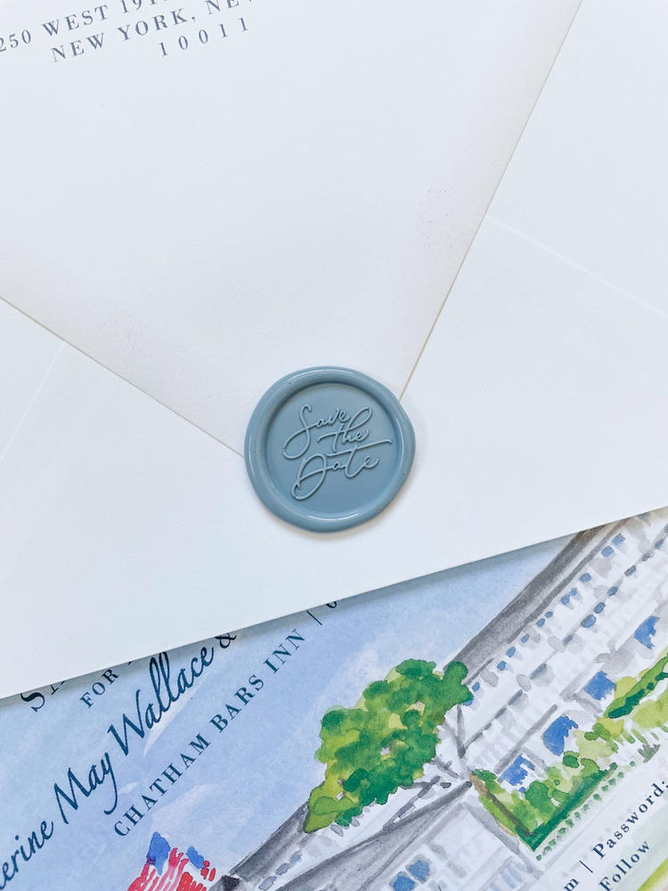 Save The Date Wax Seals - Customer Photo From Jihyun Rudd