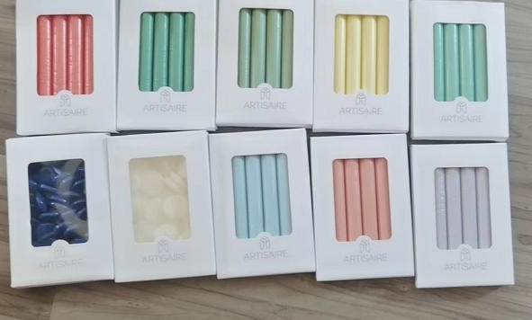 Baby Blue Sealing Wax Sticks (6 Pack) - Customer Photo From MA 