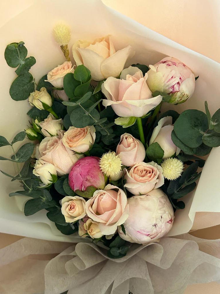 Piper Rose & Peony Bouquet - Customer Photo From Anonymous