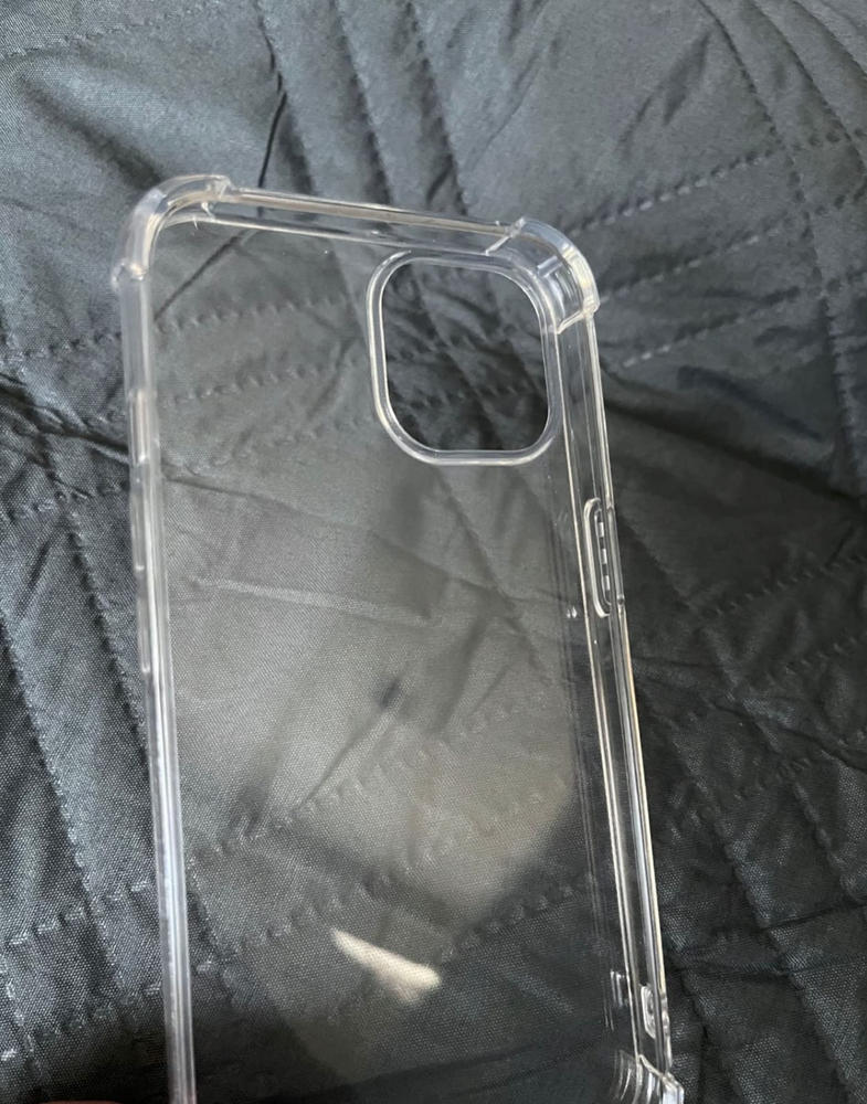 iPhone 13 Pro Baseus Simple Transparent Case - White - Customer Photo From Rafey 
