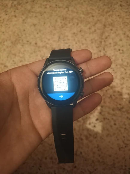 Haylou RT2 Smartwatch with Classic and Sporty Design, Metal Bezel and HD Retina Display with 2.5D Glass - Black - Customer Photo From Ali N.