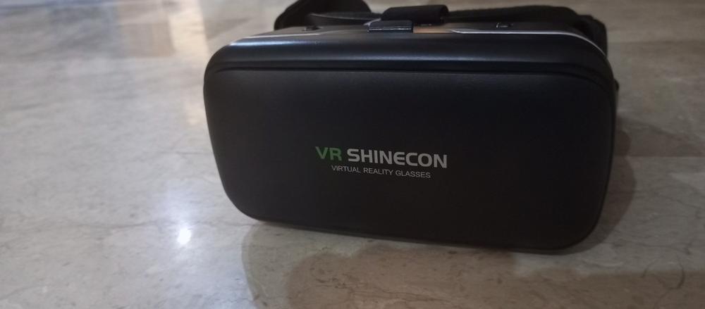 Shinecon G04EA VR 3D Smartphone Virtual Reality Headset - Black - Customer Photo From Rida Shah 