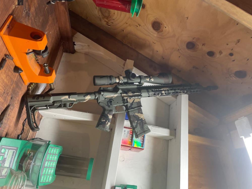 BDU M81 Camouflage Stencil Kit - Customer Photo From christopher mayfield
