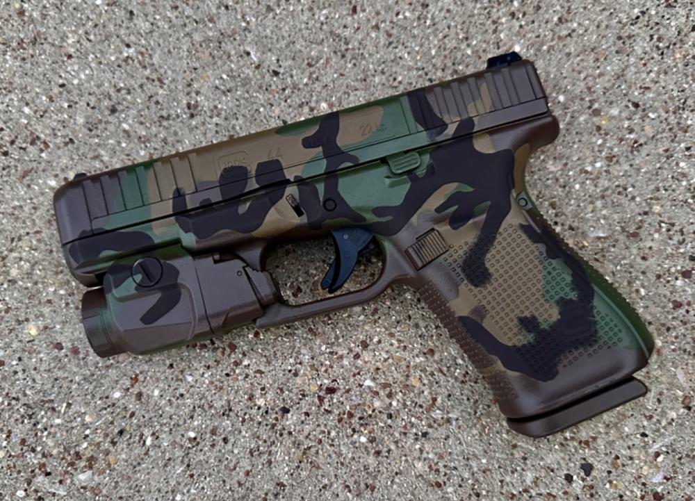 BDU M81 Camouflage Stencil Kit - Customer Photo From Jason Hume