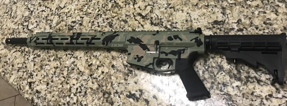 Multicolor Camouflage Stencil Kit - Customer Photo From Daron Craig