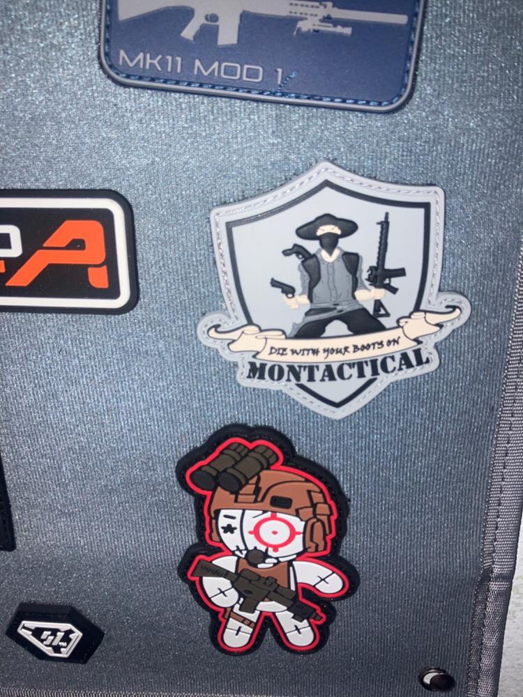 Montactical Patch - Limited Edition! - Customer Photo From Paul Adkins