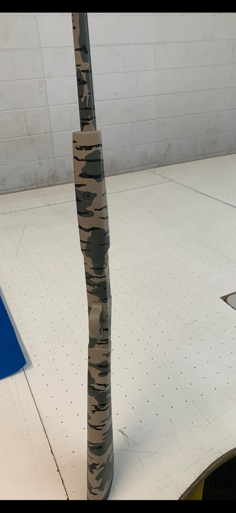 Bottom Lands Camouflage Stencil Kit - Customer Photo From Pearson Bryant