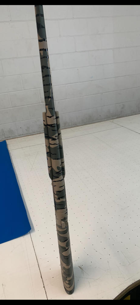 Bottom Lands Camouflage Stencil Kit - Customer Photo From Pearson Bryant