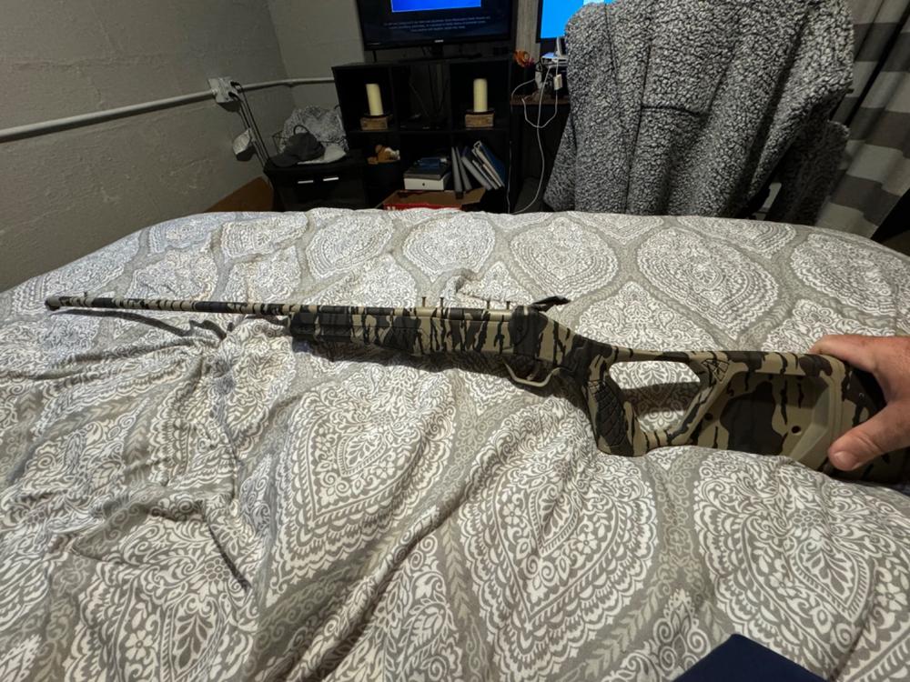 Bottom Lands Camouflage Stencil Kit - Customer Photo From Brandon Carter