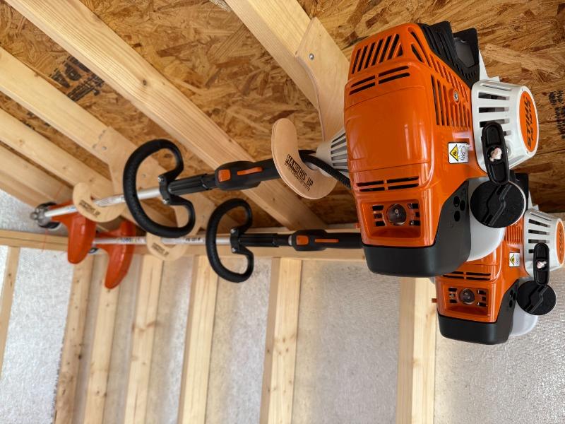 Overhead Weed Wacker Storage Hook – Ceiling Mount for Weed Eaters & Tools - Customer Photo From Nick Angelini