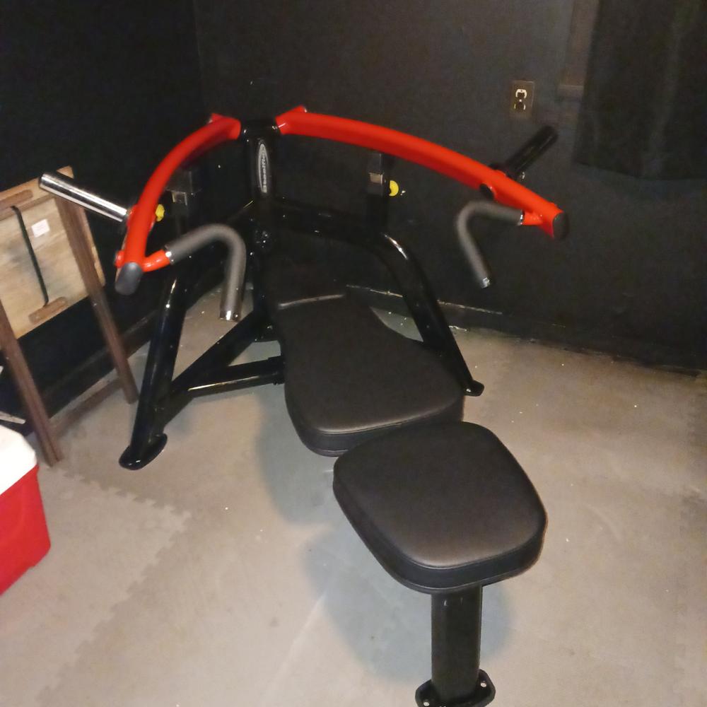 Steelflex プレートローダー ベンチプレス {}=={} Steelflex PLBP Bench Press | Plate Loaded — Strength Warehouse USA