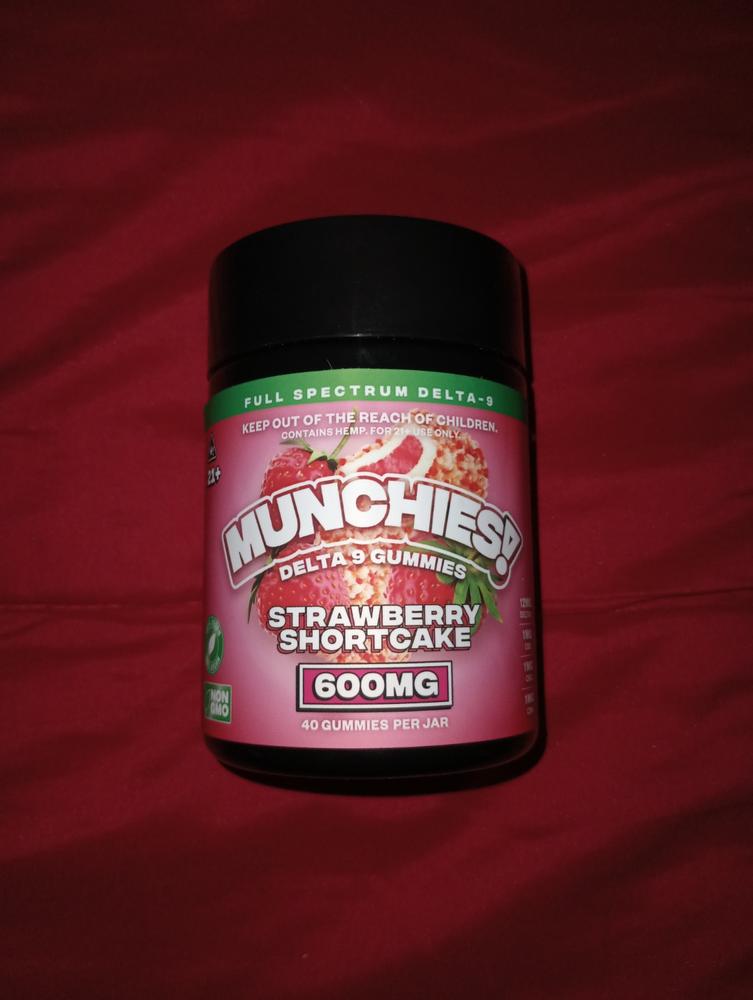 Strawberry Shortcake Delta 9 Gummies 375mg/600mg - $49.99 40 Pieces 600mg - Customer Photo From Anonymous