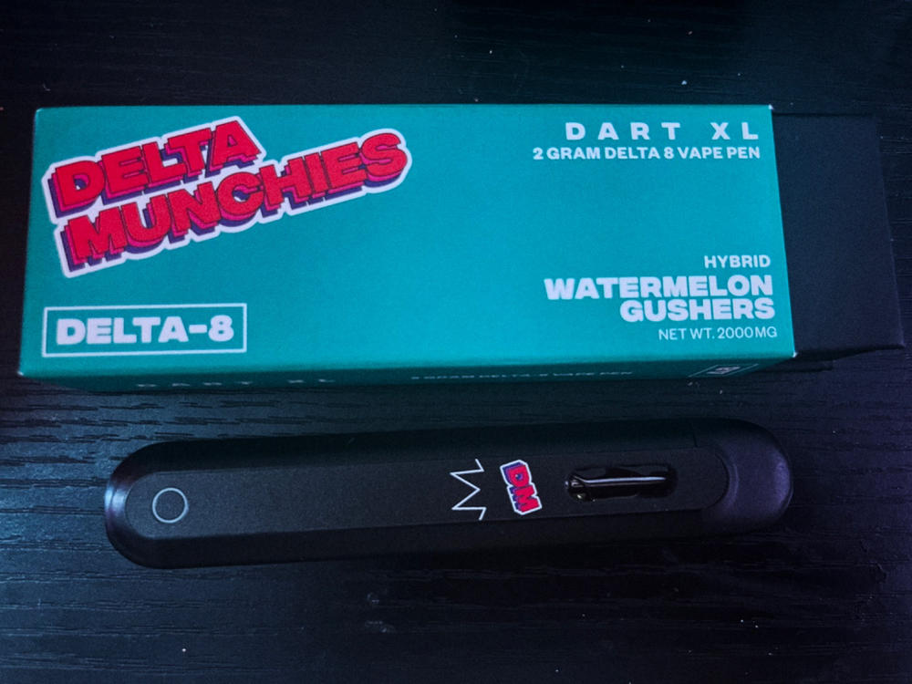 Watermelon Gushers 2G Delta 8 Dart XL - Customer Photo From Justin Fosbenner