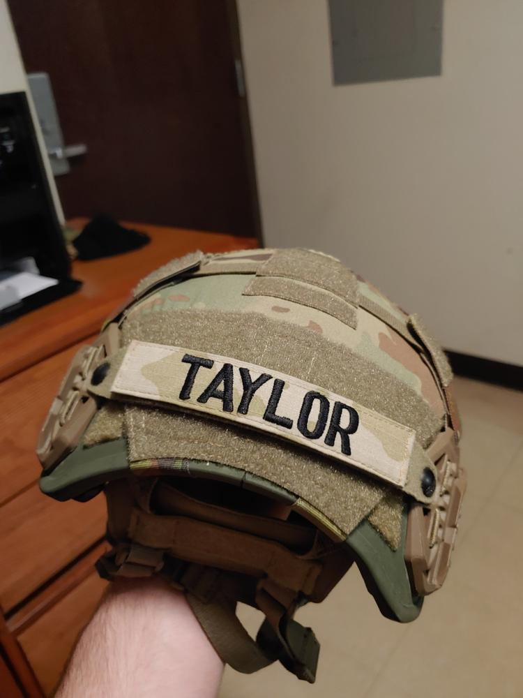 Caiman Helmet Cover - Customer Photo From Luc Taylor