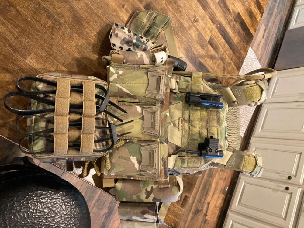 K-Zero Plate Carrier - Customer Photo From JOHN LACEY