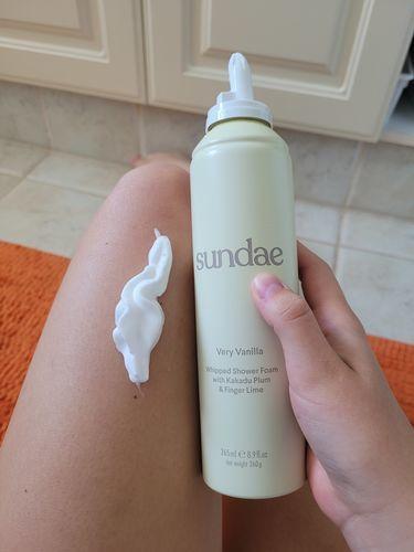 Very Vanilla Foaming Body Wash - Customer Photo From Samantha N.