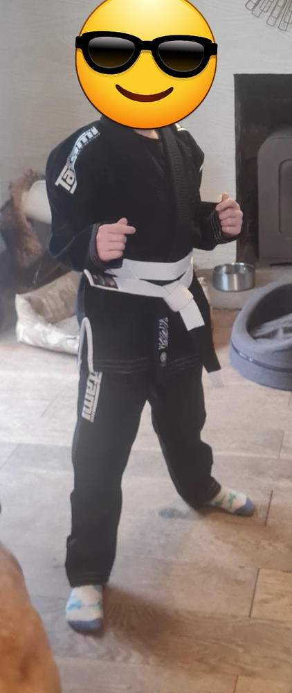 IBJJF Kids Rank Belts - Customer Photo From Stephen Webb