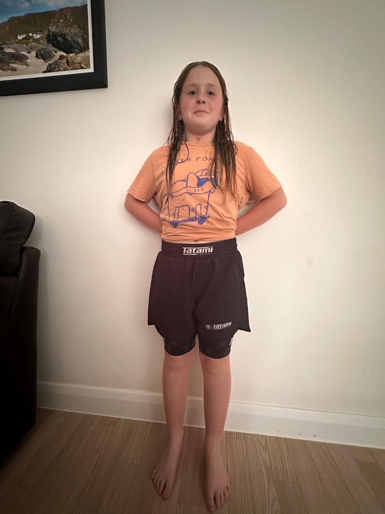 Kids Refine Hybrid Shorts - Black - Customer Photo From Paul Rossiter