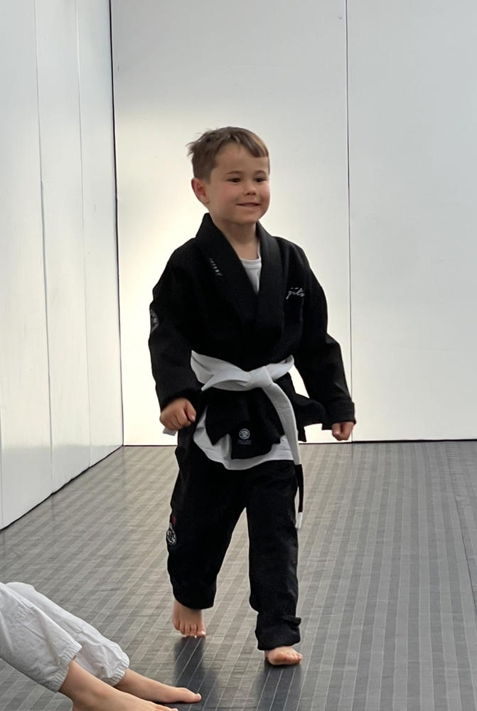 Kids Elements Superlite Gi - Black - Customer Photo From Mark Steel