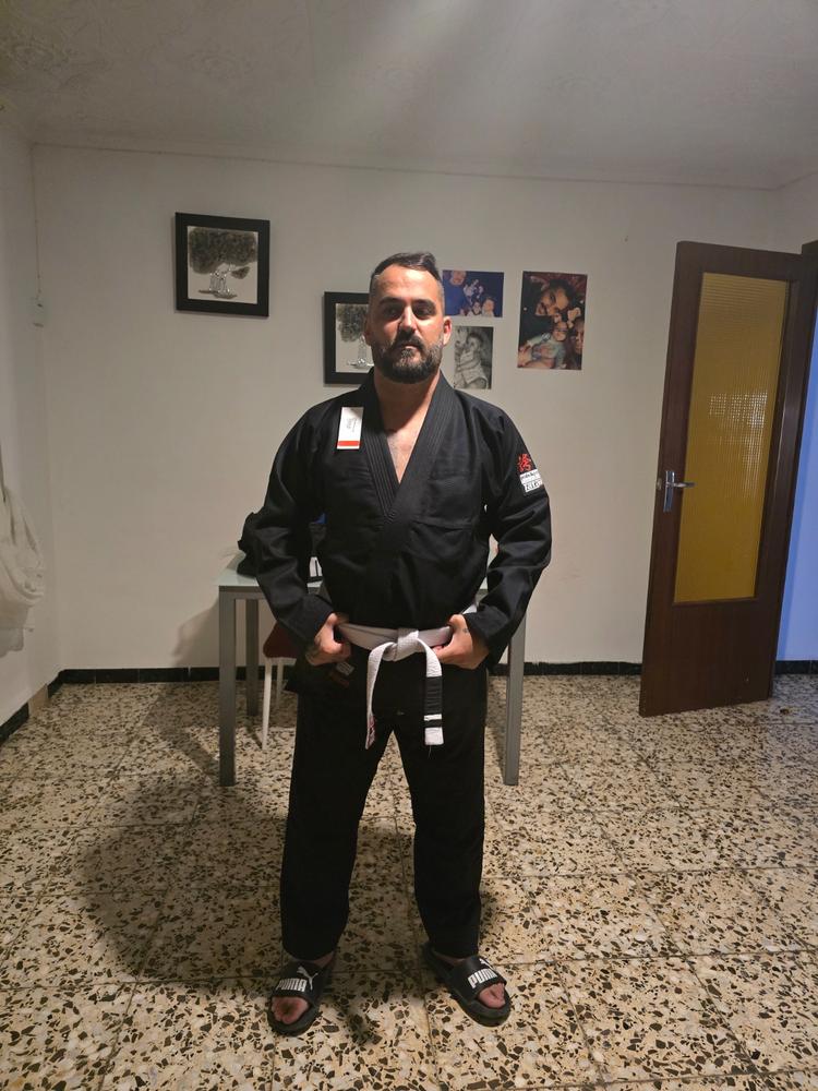 Hokori 2.0 Gi - Black - Customer Photo From Pedro Garcia estevan