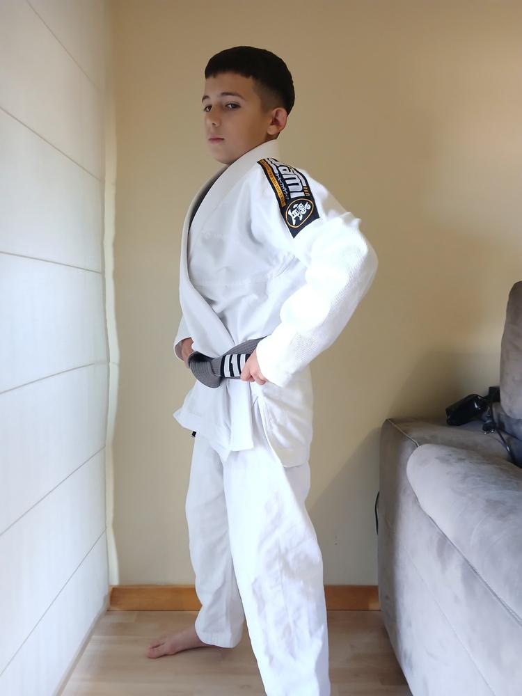 Kids JJ Club Short Sleeve Rash Guard - Black - Customer Photo From Hortensia Carrasco de la prieta