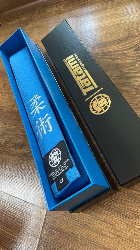 Ultra Premium BJJ Belt - Customer Photo From Kamil