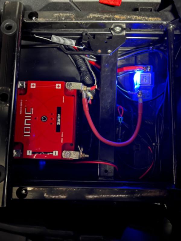 Ionic Lithium 12V S7 | 1220 CA | LiFePO4 Starter Battery + Bluetooth - Customer Photo From David Pitts