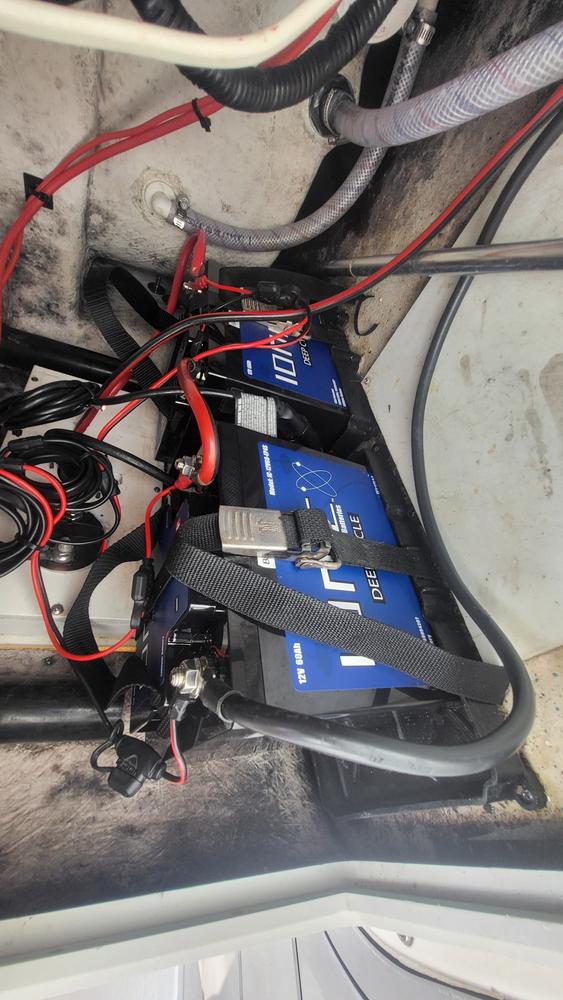 Ionic Lithium 12V 60Ah | LiFePO4 Deep Cycle Trolling Motor Battery + Bluetooth - Customer Photo From Lance A.
