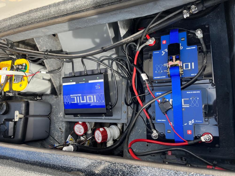 Ionic Lithium 12V 60Ah | LiFePO4 Deep Cycle Trolling Motor Battery + Bluetooth - Customer Photo From James Cline