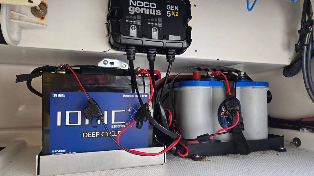 Ionic Lithium 12V 60Ah | LiFePO4 Deep Cycle Trolling Motor Battery + Bluetooth - Customer Photo From Christopher Casey