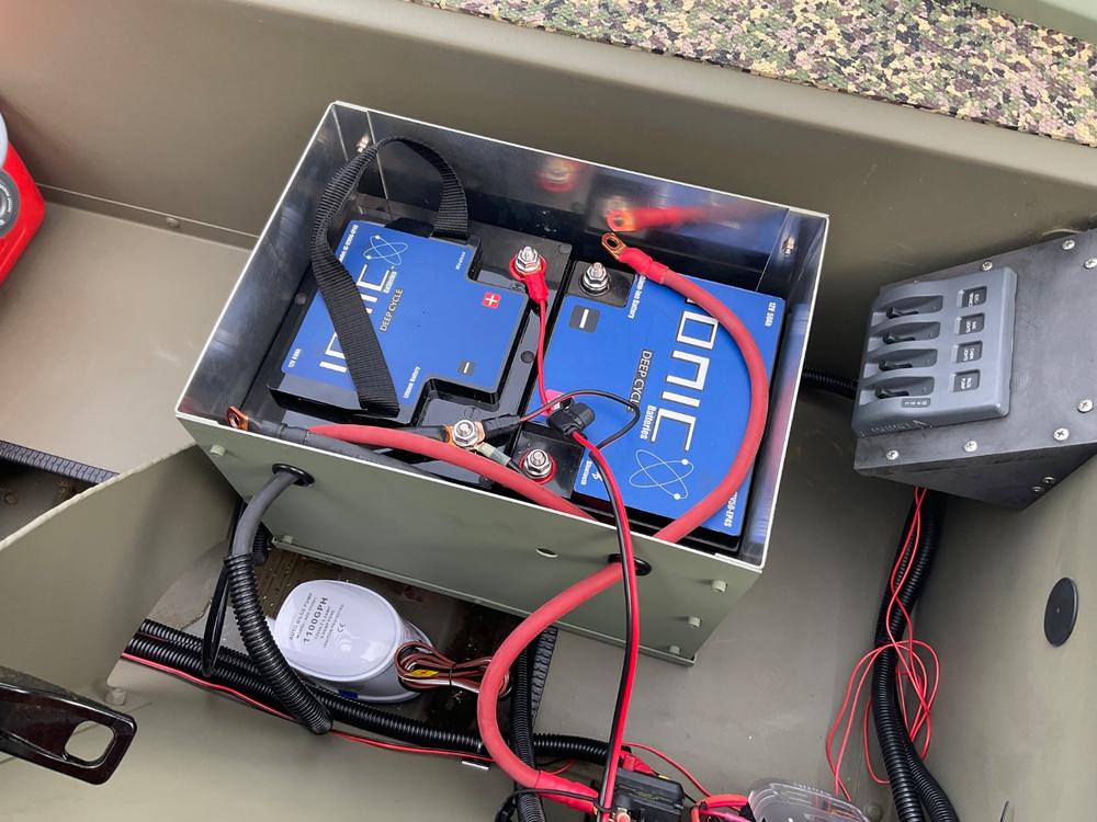 Ionic Lithium 12V 60Ah | LiFePO4 Deep Cycle Trolling Motor Battery + Bluetooth - Customer Photo From James Mieth