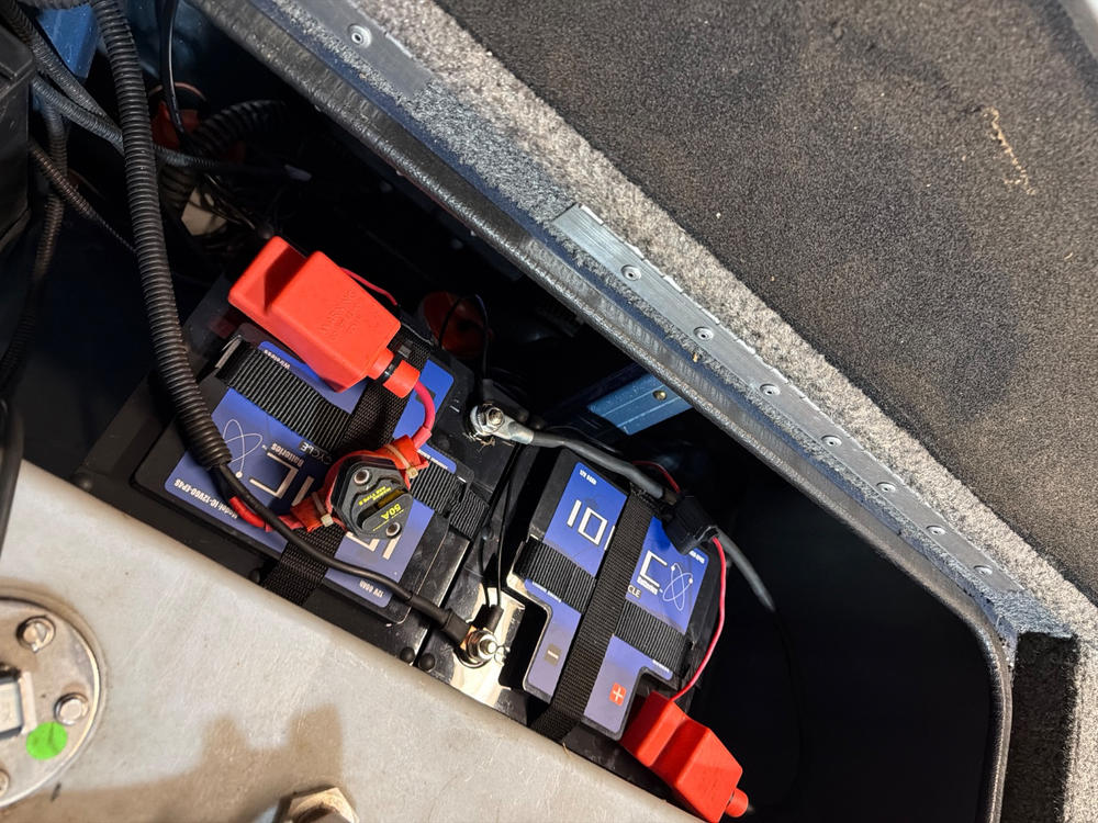 Ionic Lithium 12V 60Ah | LiFePO4 Deep Cycle Trolling Motor Battery + Bluetooth - Customer Photo From Edward Babin