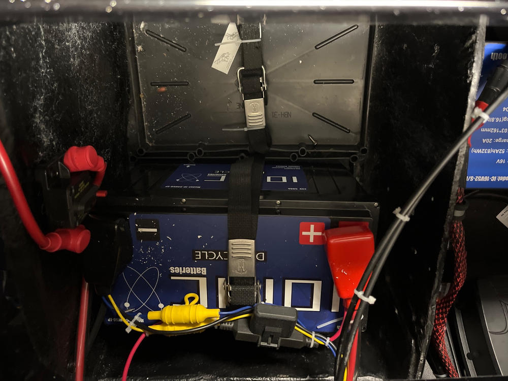 Ionic Lithium 16V 52Ah | Marine Electronics/Sonar LiFePO4 Battery + Charger - Customer Photo From Anonymous
