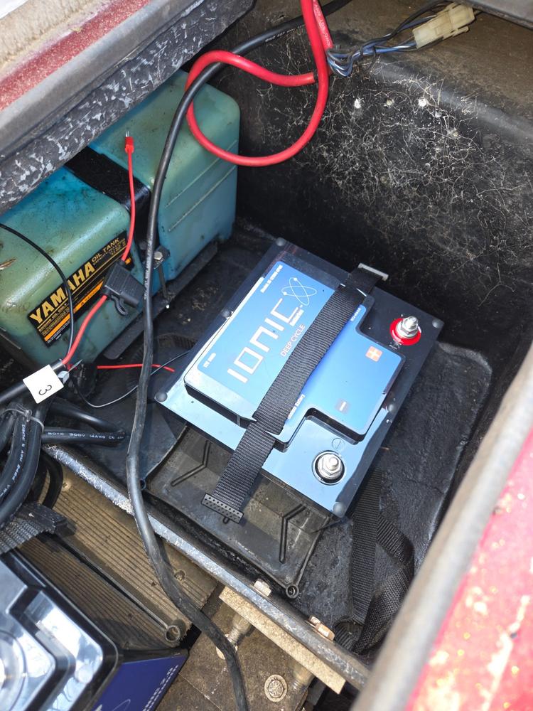 Ionic Lithium 12V 150Ah | Dual Purpose Starter Battery 1600 CA + LiFePO4 Deep Cycle - Customer Photo From Keith Fleshman