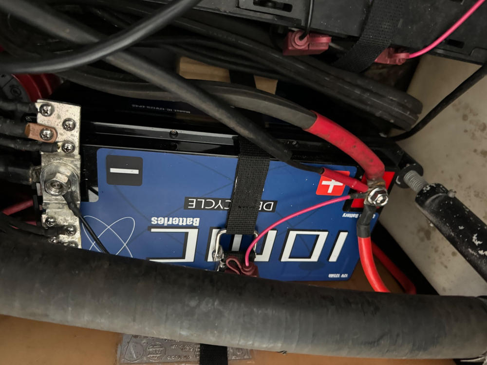 Ionic Lithium 12V 125Ah | Dual Purpose Starter Battery 1100 CA + LiFePO4 Deep Cycle - Customer Photo From Clifford Johnson