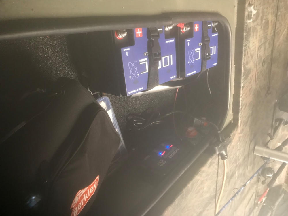 12V 50Ah Ionic Batteries - Customer Photo From TRACY BURLESON