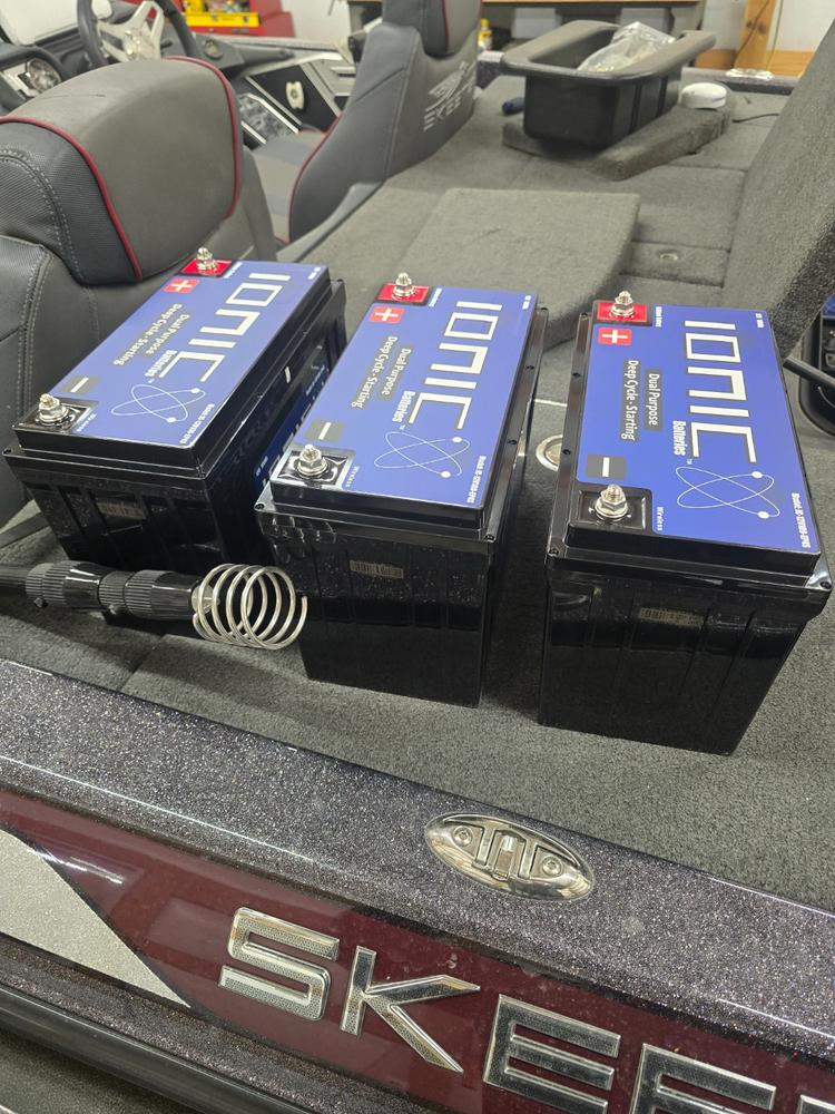 Ionic Lithium 12V 100Ah | LiFePO4 Deep Cycle Battery + Bluetooth - Customer Photo From Joshua Wilson
